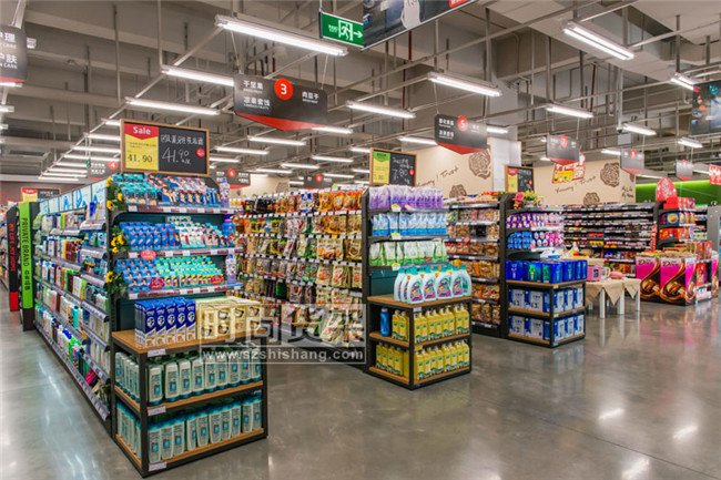 超市貨架陳列設計
